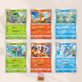 [Set] Pokemon Go Kanto Starters Set (6 Cards)