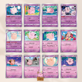 [Set] Cleffa, Clefairy & Clefable Set (12 Cards)